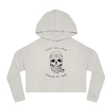 Skull - Cropped Hooded Sweatshirt