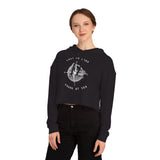 Compass - Cropped Hooded Sweatshirt
