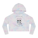Skull - Cropped Hooded Sweatshirt