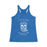 SKULL - Women's Tri-Blend Racerback Tank - ANCHORAGE