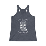 SKULL - Women's Tri-Blend Racerback Tank - ANCHORAGE