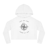 Compass - Cropped Hooded Sweatshirt