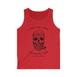 SKULL - Men's Softstyle Tank Top - ANCHORAGE