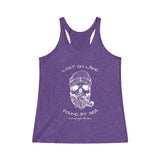 SKULL - Women's Tri-Blend Racerback Tank - ANCHORAGE