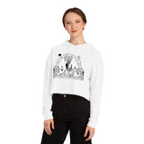 Poseidon - Cropped Hooded Sweatshirt