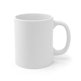 Lost on land mug