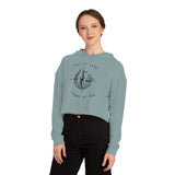Compass - Cropped Hooded Sweatshirt