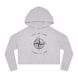 Compass - Cropped Hooded Sweatshirt