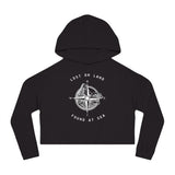 Compass - Cropped Hooded Sweatshirt