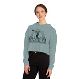 Poseidon - Cropped Hooded Sweatshirt