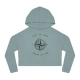 Compass - Cropped Hooded Sweatshirt