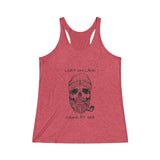 SKULL - Women's Tri-Blend Racerback Tank