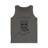 SKULL - Men's Softstyle Tank Top - BERING SEA