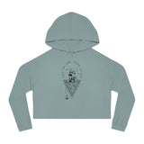 Sailboat - Cropped Hooded Sweatshirt