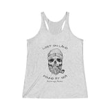 SKULL - Women's Tri-Blend Racerback Tank - ANCHORAGE