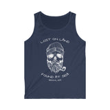 SKULL - Men's Softstyle Tank Top - BERING SEA