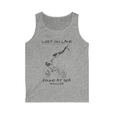 MERMAID - Men's Softstyle Tank Top - BERING SEA