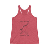 MERMAID - Women's Tri-Blend Racerback Tank