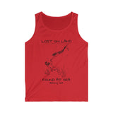 MERMAID - Men's Softstyle Tank Top - BERING SEA