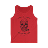 SKULL - Men's Softstyle Tank Top - BERING SEA